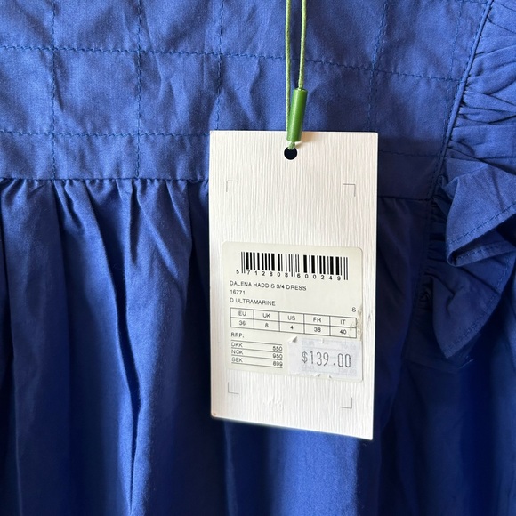 MSCH NWT blue shirt dress - Picture 4 of 4